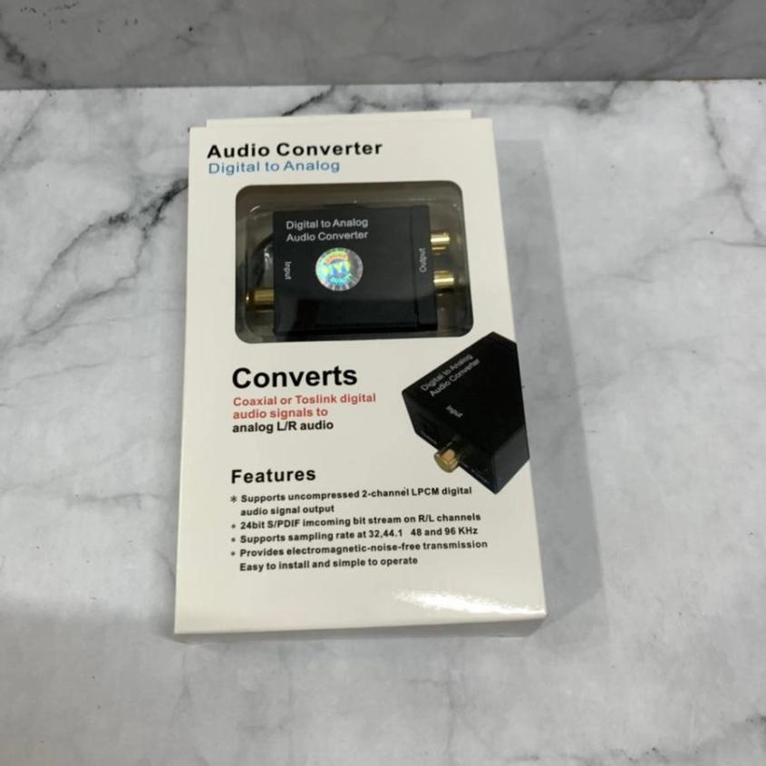 ➪ Converter Digital to analog audio converter toslink optical / converter digital to analog / audio 
