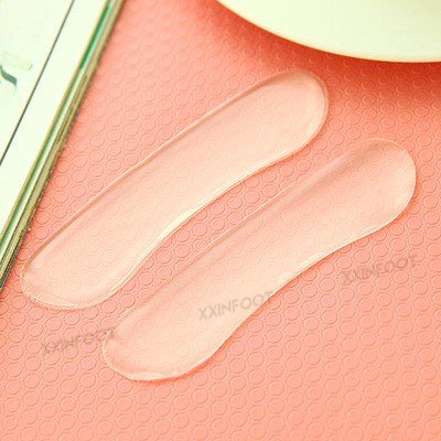 1 Pasang Silicone Heel Grip Liner Sepatu Insole Pad Insert Perawatan Kaki Protector Anti-wear Anti-dropping