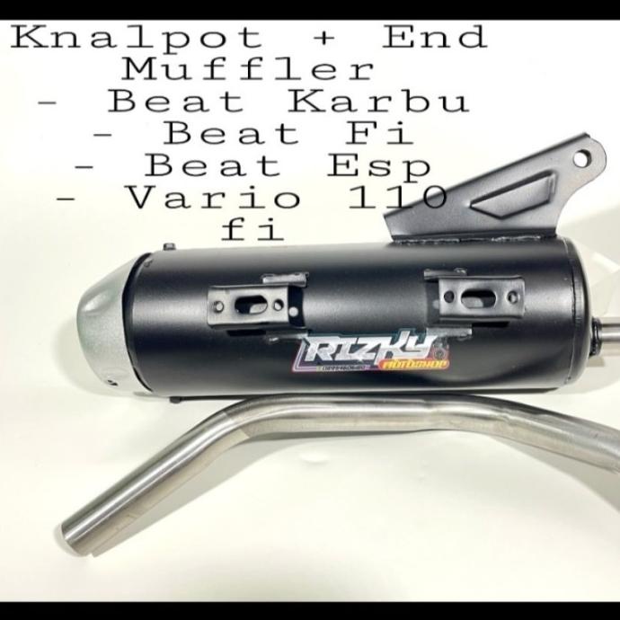 KNALPOT BEAT NEW 2016 COPY CMS + END MUFFLER THAILAND - ORIGINAL ZRC / ---READY---