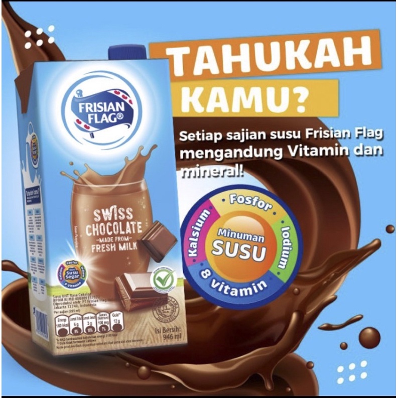 

susu uht frisanflag 3pcs