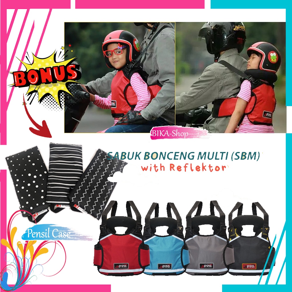 Sabuk Bonceng APRO sabuk bonceng anak portable di motor dan mobil