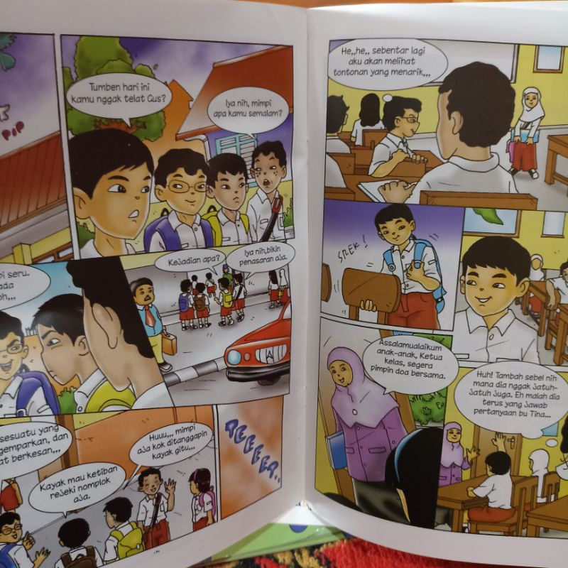 komik islami pemenang lomba komik anak TK RA berwarna 14 hal