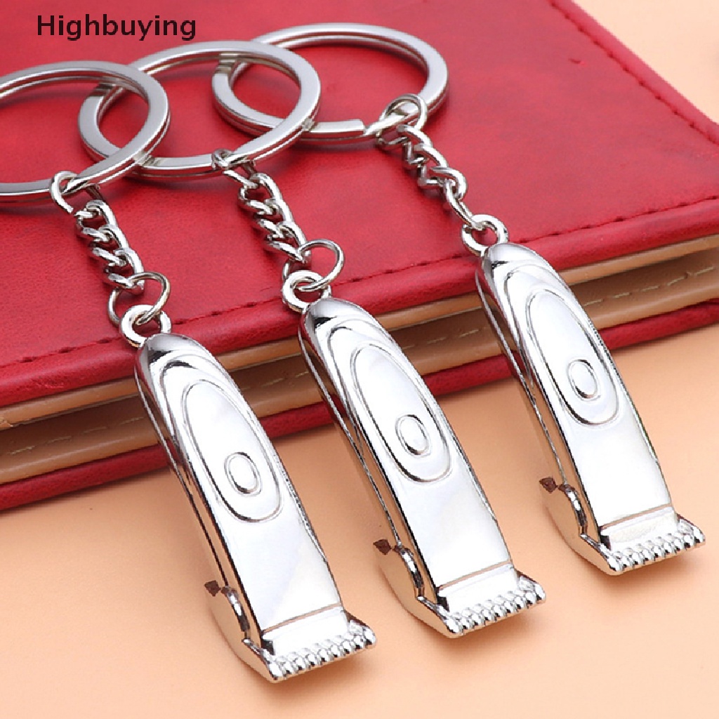 Hbid Barber Shop Hair Dresser Gantungan Kunci Alat Cukur Liontin Keyring Hair Dresser Jewellery Glory