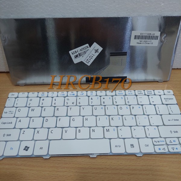 Keyboard Acer Aspire One 532h D255 D257 D260 D270 522 PUTIH -HRCB