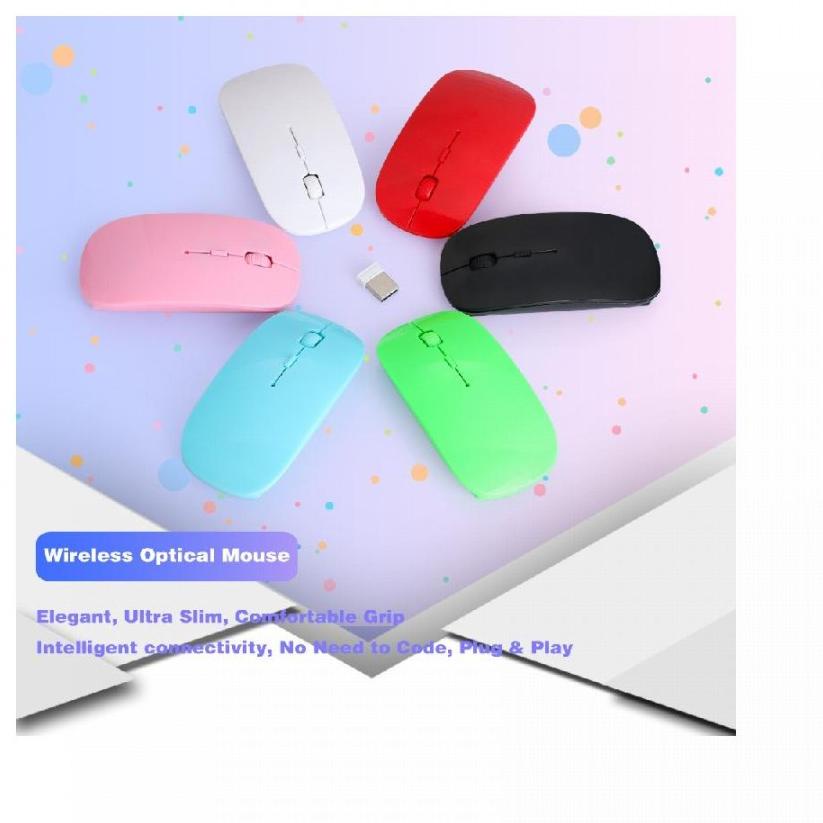 ✧ Wireless Mouse Super Slim M2 Unitech Resmi Postel ➥