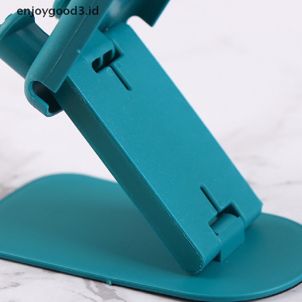 [Rready Stock] 1Pc Lucu Kartun Holder Lipat Portabel Adjustable Lift Ponsel Stand (ID)