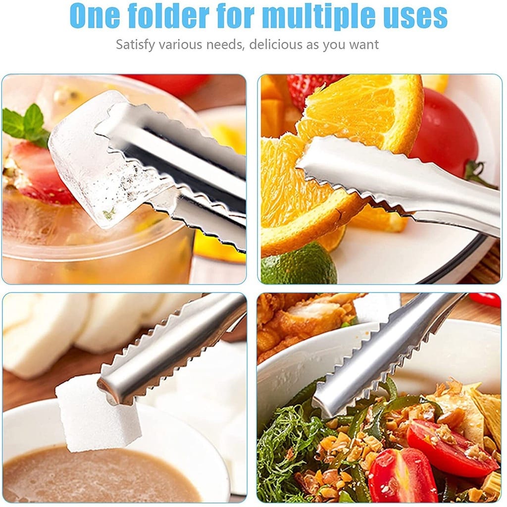 Capitan Makanan Capitan Gorengan Japitan Gorengan Jepitan Gorengan Pencapit Gorengan Capitan bbq Capitan Stainless Capitan Es Batu Pencapit Makanan