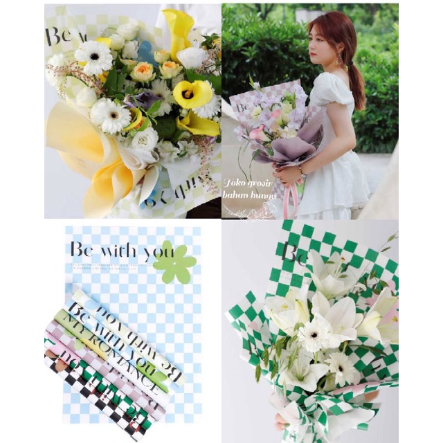 

Kertas Wrapping Paper Be With You - Kertas Motif Kotak