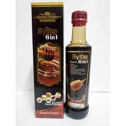 

[BISA COD] Madu hitam pahit As syifa 6 IN 1 - 500Gram I ASYIFA ORI