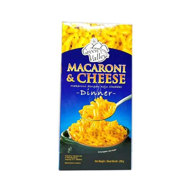 

GREEN VALLEY MACARONI CHEESE CHILI 200G