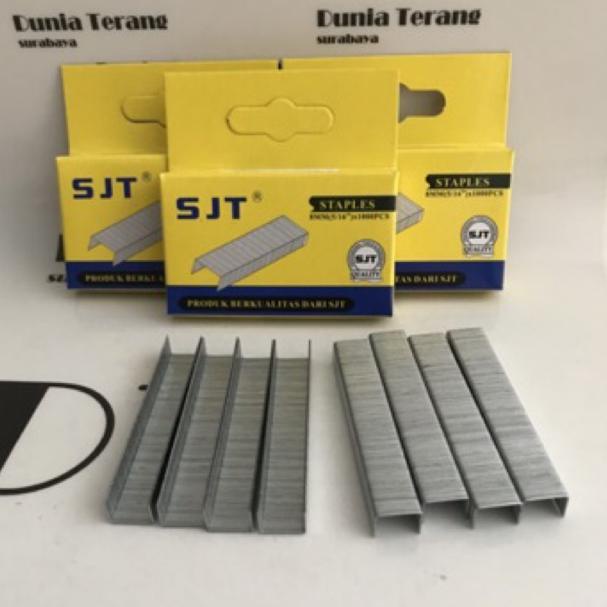 

D94 Refill Isi Staples Tembak Staples Gun SJT 1008F 1000pcs 5/16'' 8mm (KOTAK KUNING) PRODUK KEREN ア