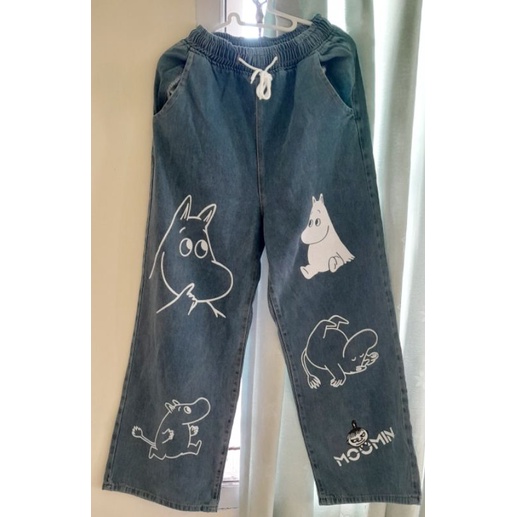 celana jeans denim kulot premium bkk bangkok