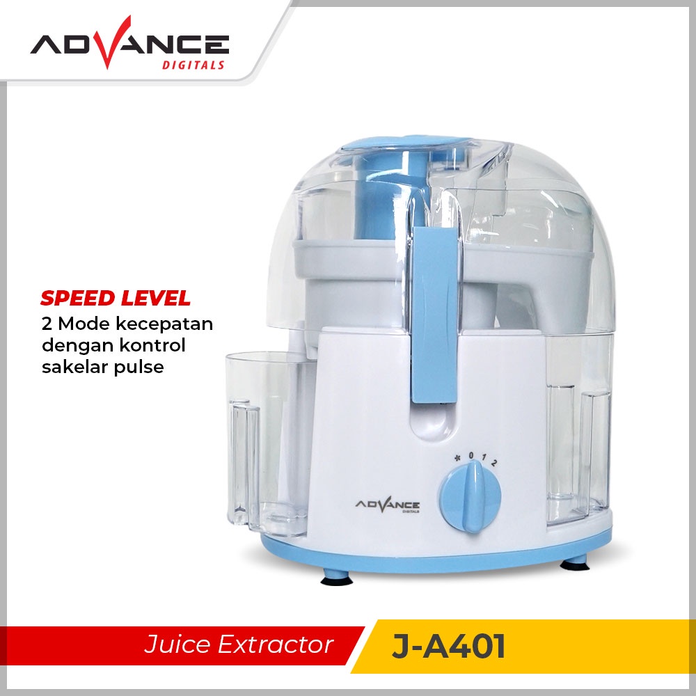 ADVANCE Juicer Ekstraktor Juice Pemisahan Residu Portable Mesin J-A401