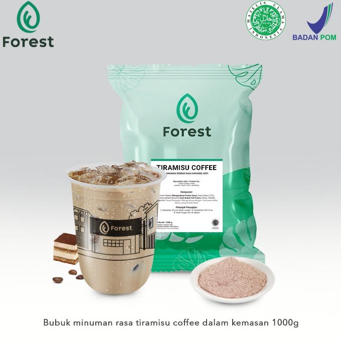 

✓ Bubuk Minuman COFFEE TIRAMISU Powder - FOREST Bubble Drink bubuk minuman