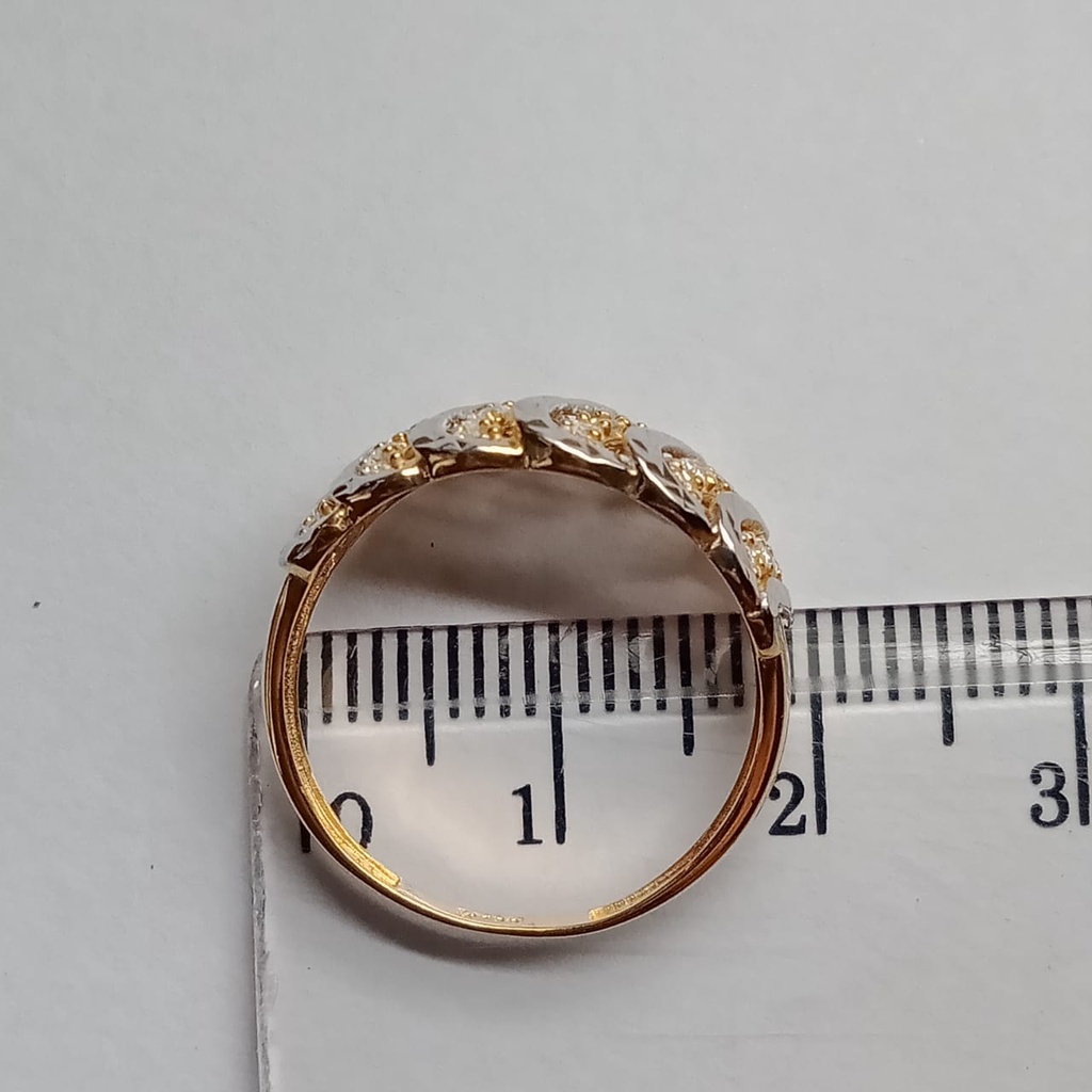 Cincin emas 17k - 2.65 gr kadar 750 - 4147