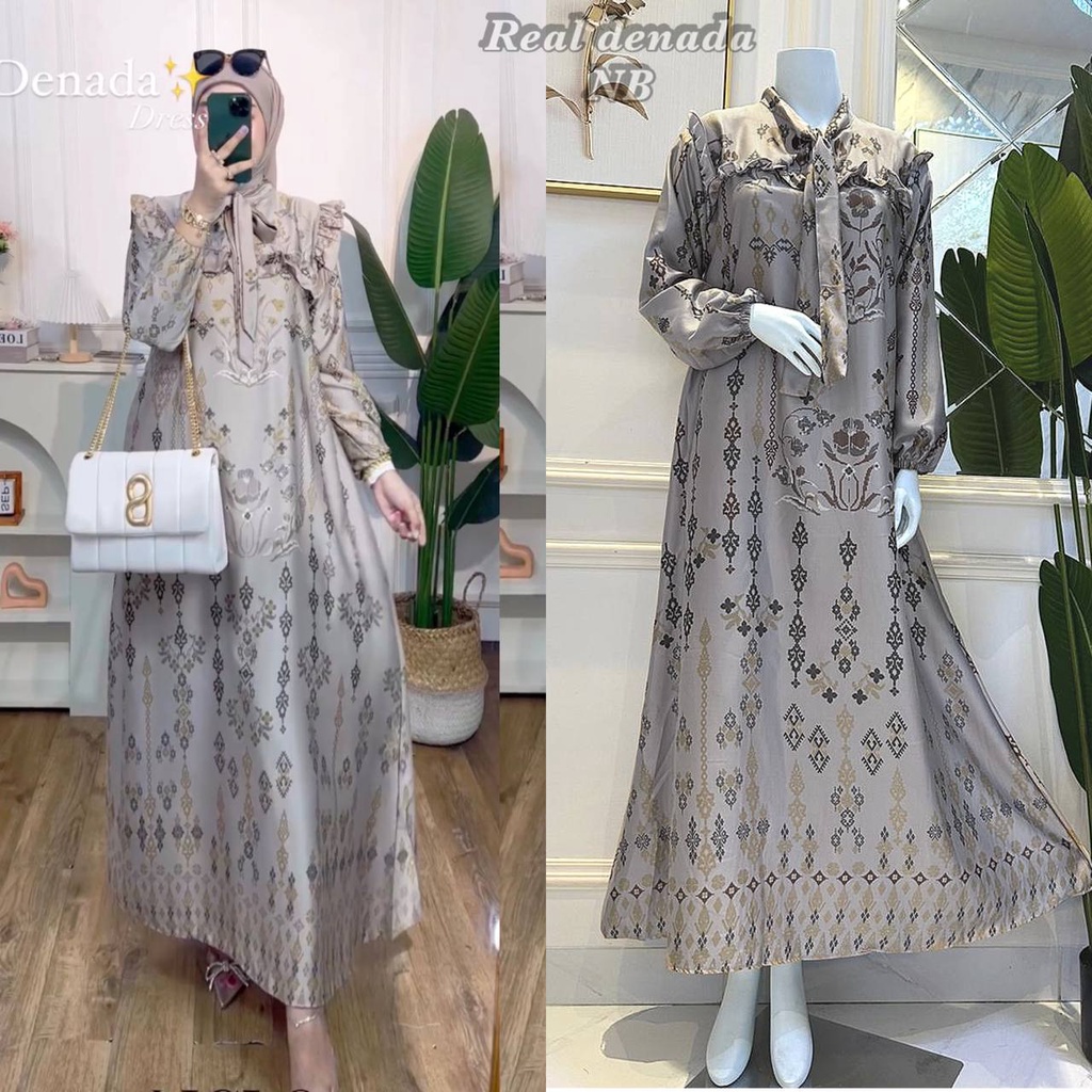 Denada Dress Kondangan Viral Kekinian Terbaru