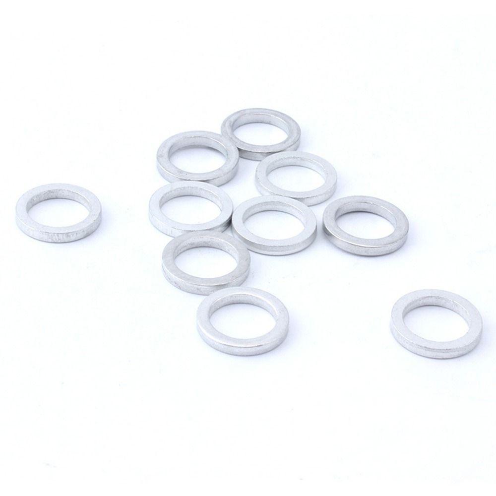 R-FLOWER 10pcs Sekrup Roda Rantai Tebal 2mm Single Crankset Baut Aluminium Part Sepeda