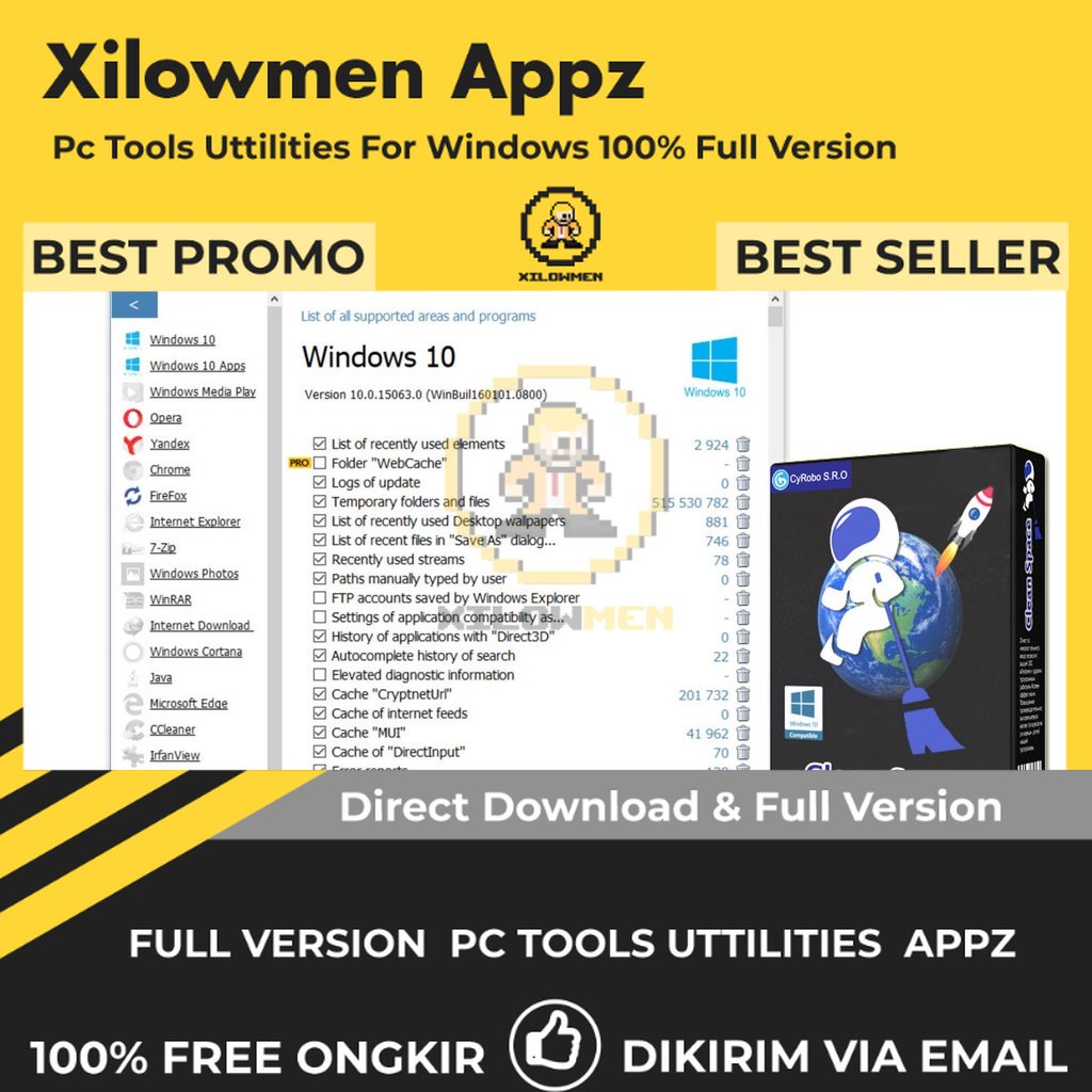 [Full Version] Cyrobo Clean Space Pro PC Tools Software Utilities Lifetime Win OS