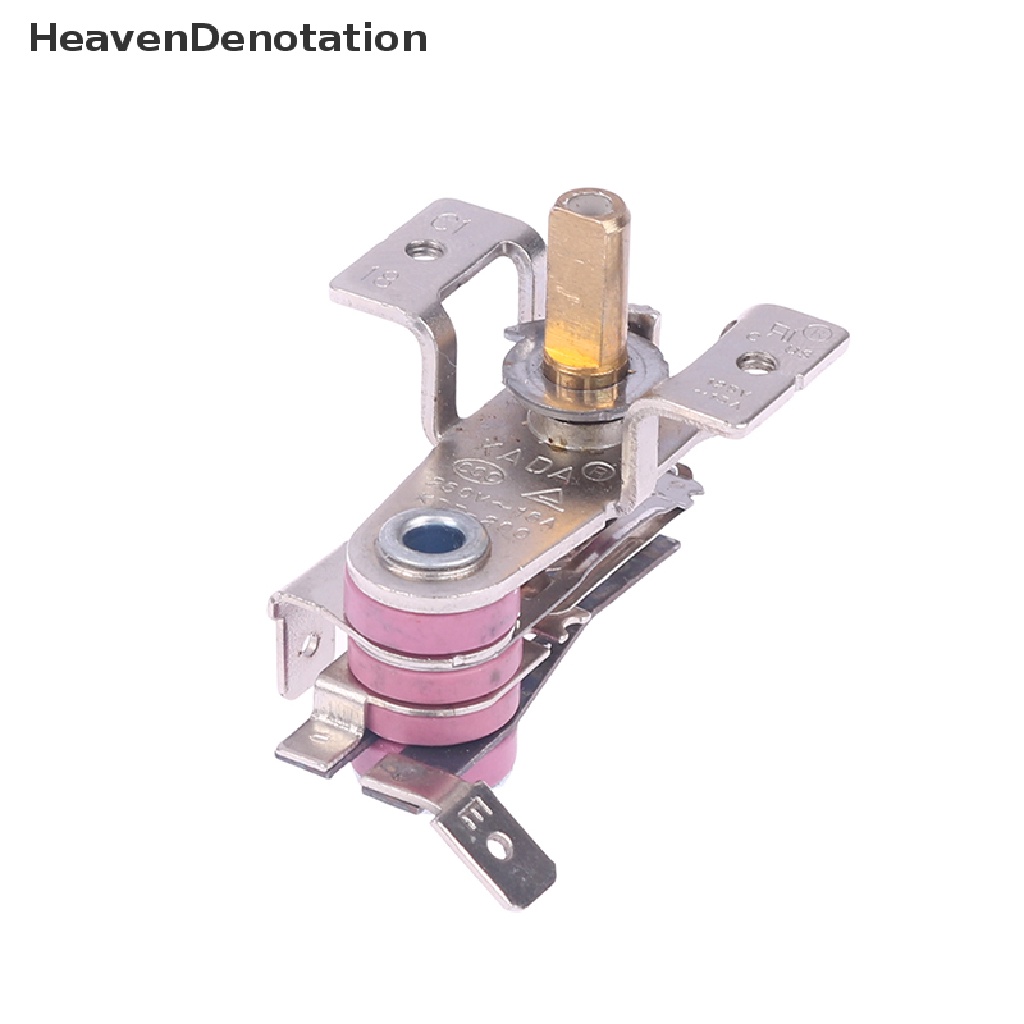 [HeavenDenotation] Ac250v/16a Temperature Switch Heag Thermostat KDT-200 Untuk Oven Setrika Listrik HDV