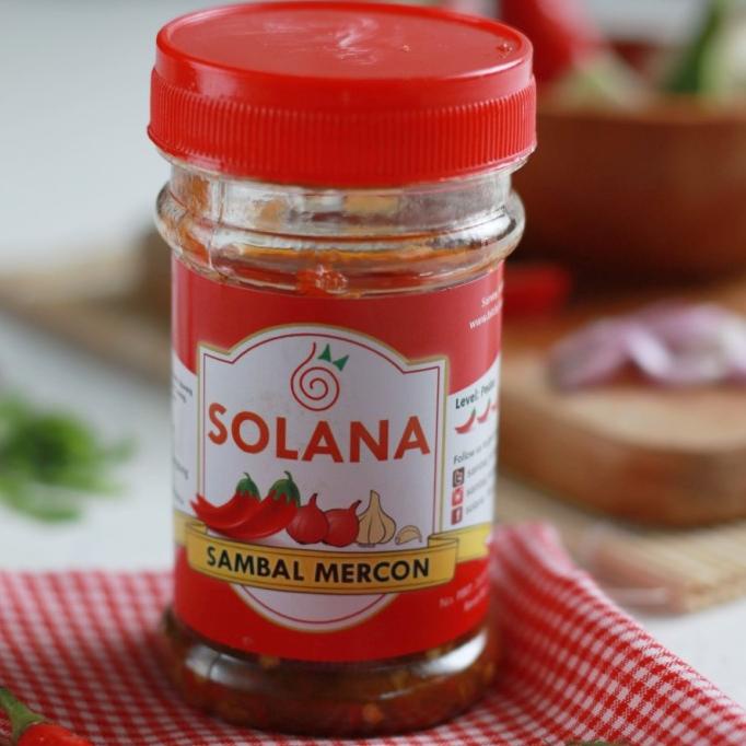 

Sambal Mercon Solana isi 6 Botol