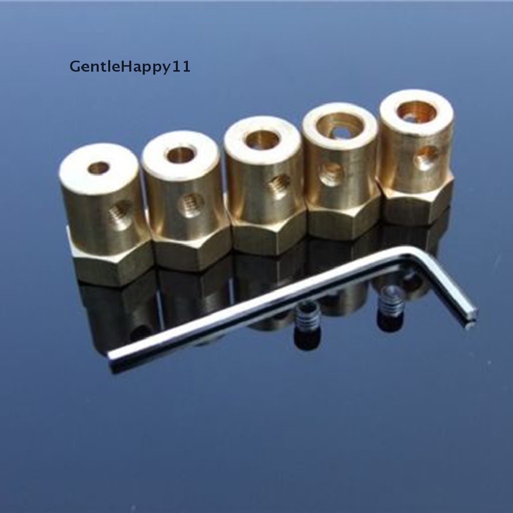 Gentlehappy New 3mm/4mm/5mm/6mm/7mm/8mm Kopler Kopling Poros Motor Fleksibel Untuk DIY Parts id