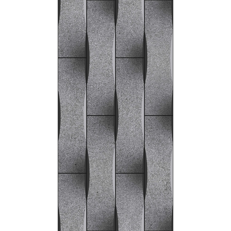 KERAMIK DINDING ASIA TILE 20X40 GENEVA GREY BROWN EMBOSSED MATT