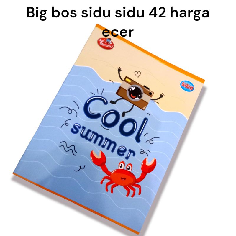 

BUKU TULIS BIG BOS SIDU ISI 42 LEMBAR & BIGBOS CAMPUS JUAL ECERAN
