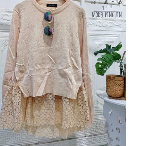 ✮ Rajut Zara Mix Brukat by Zara Woman ♤