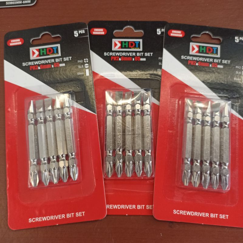 Mata Bor Obeng Screwdriver HDT PH2 Plus Minus