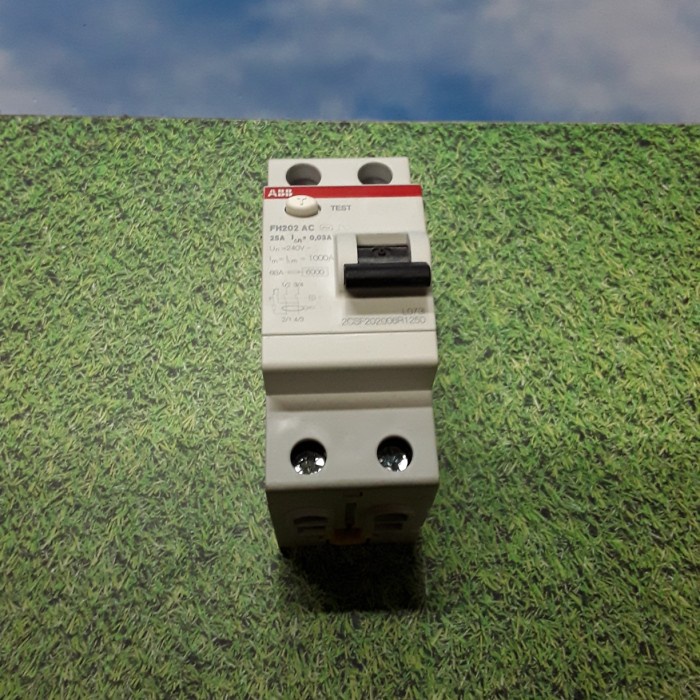 Komponen Elcb Abb 2P 25A 30Ma