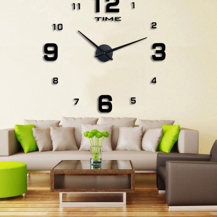 ֍ Jam Dinding Jumbo DIY Unik Untuk Ruang Tamu/Kamar ✾