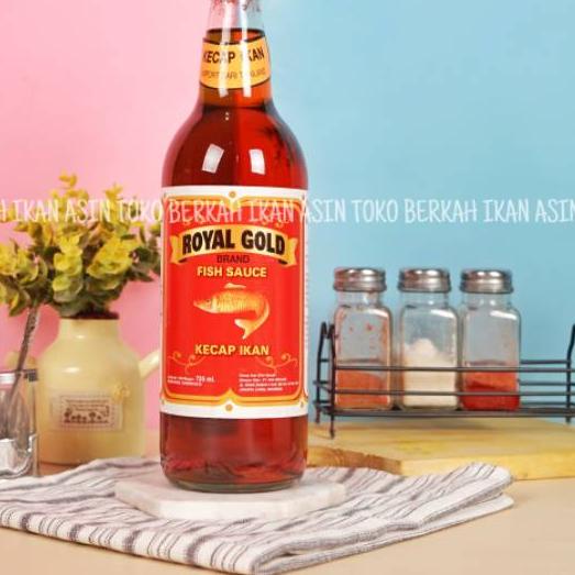 

➥ Kecap Ikan Royal Gold Fish 725ml / Saus Kecap / Fish Sauce ⅎ