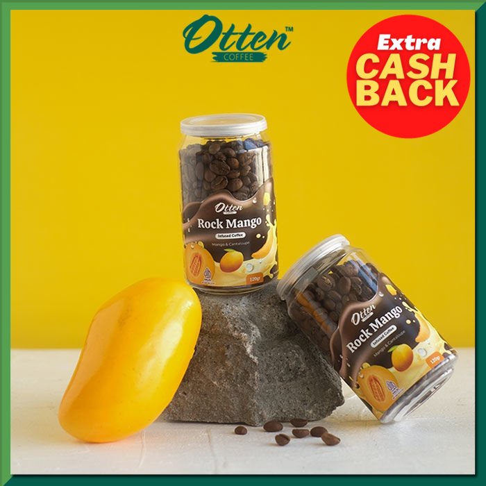 

Kopi Infused - Rock Mango Arabica Coffee 120gr - Biji / Bubuk Otten Coffee
