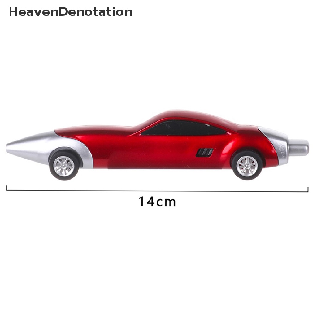 [HeavenDenotation] 1pcs Lucu Novelty Balap Desain Mobil Bolpoin Portable Kreatif Bolpen Bola Anak Mainan Anak Hadiah Kantor Perlengkapan Sekolah HDV