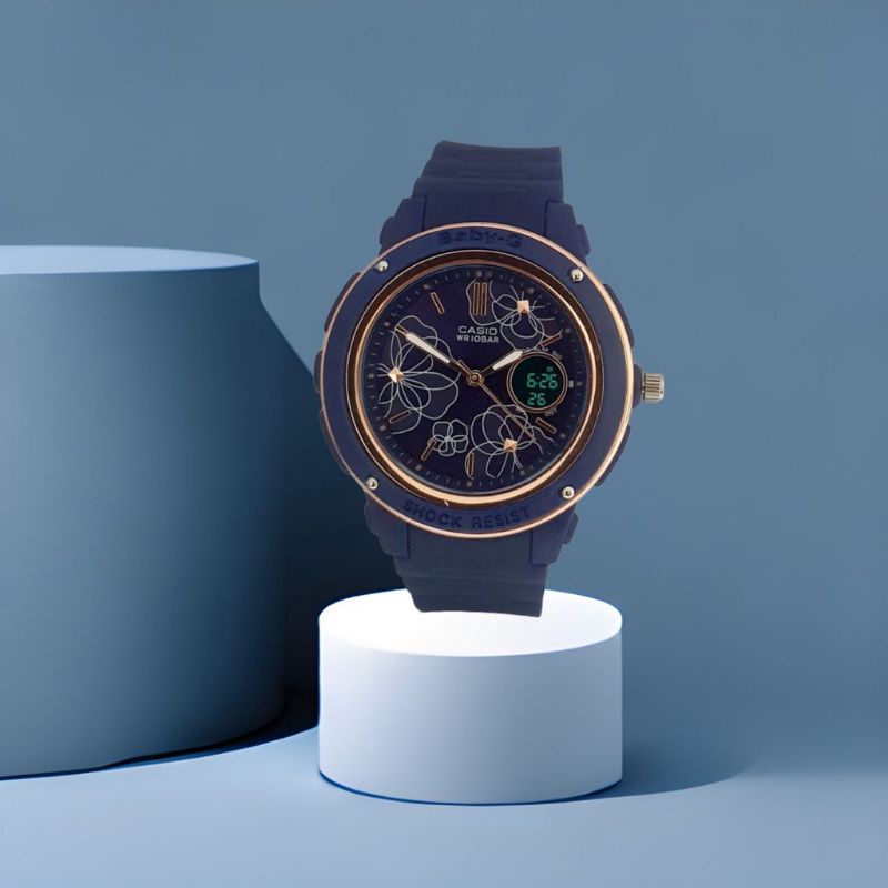 TERBARU NEW  JAM TANGAN ANTI AIR PEREMPUAN / CEWEK / WANITA / BABY G SPORT WATCH SERIES WARNA FAVORI