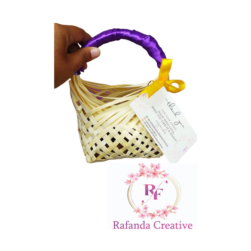 Anyaman Bambu | Hempers Makanan | Tas Bambu | Tas Anyaman Bambu | Tas Permen | Tas Hempers | Tas Tel