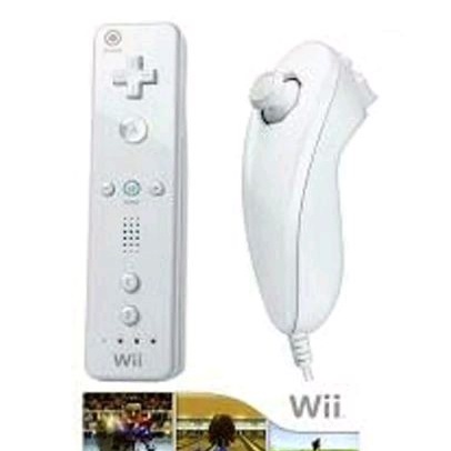 Remot +Nunchuk Nintendo Wii