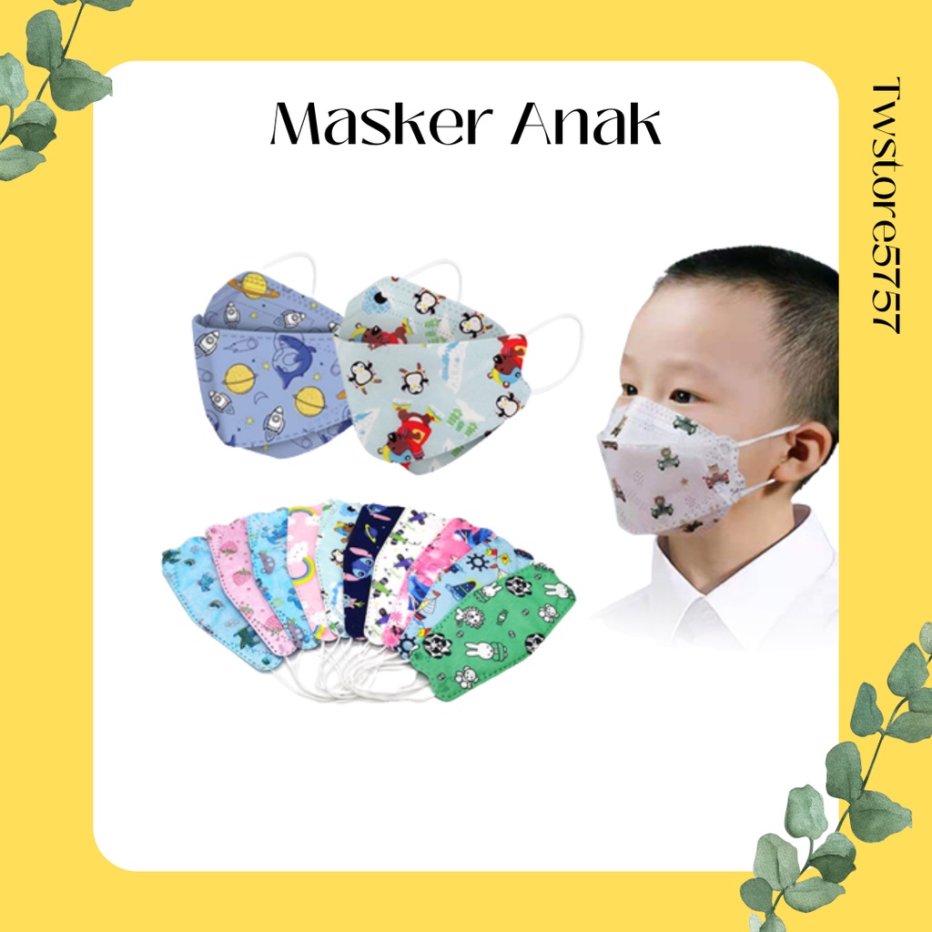 MASKER ANAK 3PLY KF94 KN95 ORIGINAL ALLSIZE