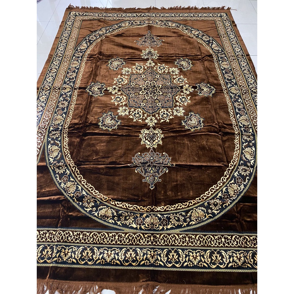 Karpet Carpet Permadani Hambal Alas Lantai Lipat Beludru Turkey Turki Jumbo 200 cm x 300 cm