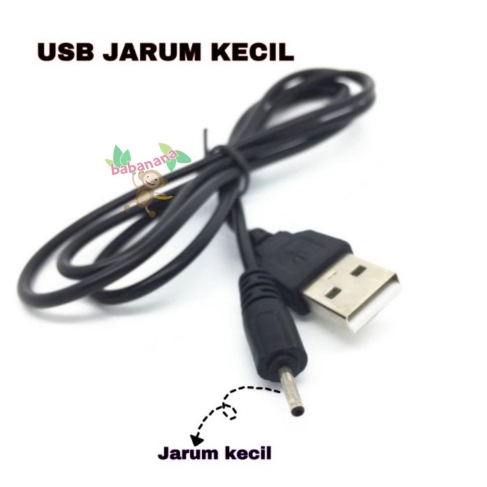 USB to Nokia Charger Cable Jarum Kecil Kabel Casan HP CINA AC MINI