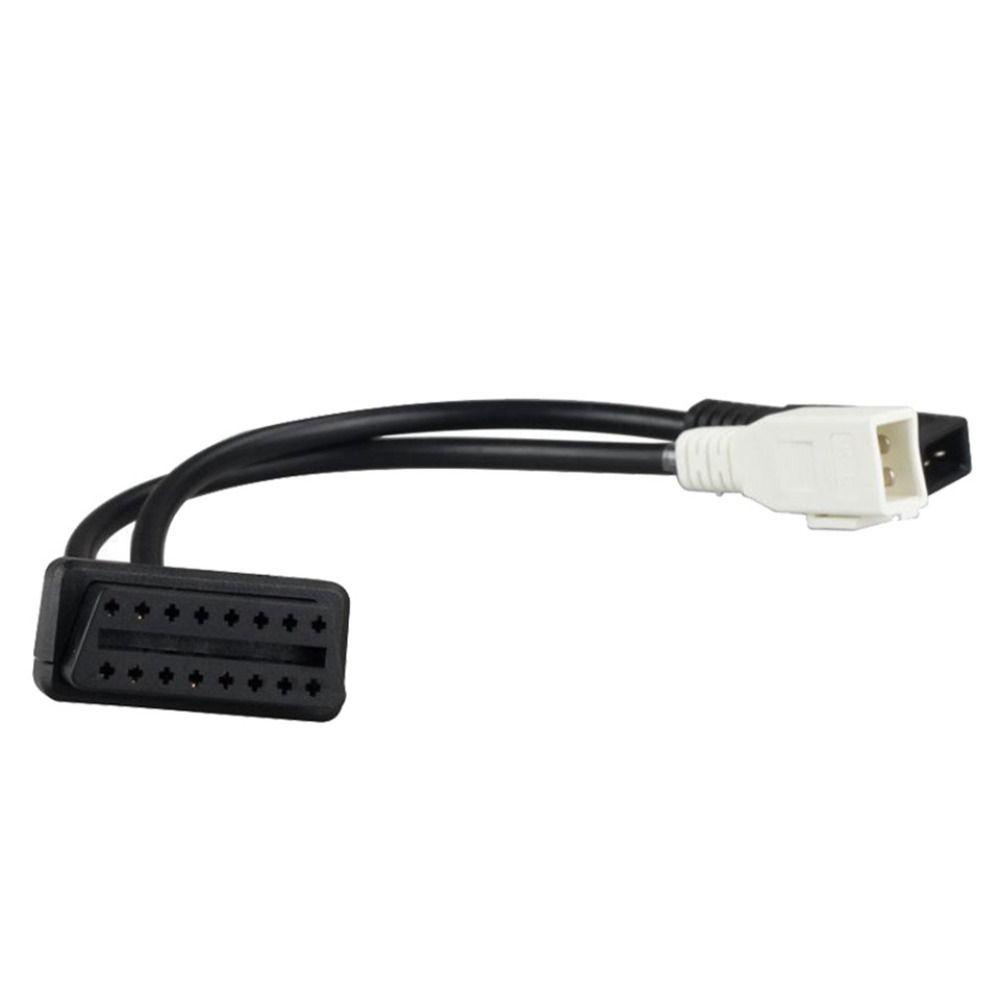 Lanfy Kabel OBD2 1PC 2X2 OBD1 OBD2 16Pin Female Connector Transfer Connector Kabel Adaptor VAG Adapter