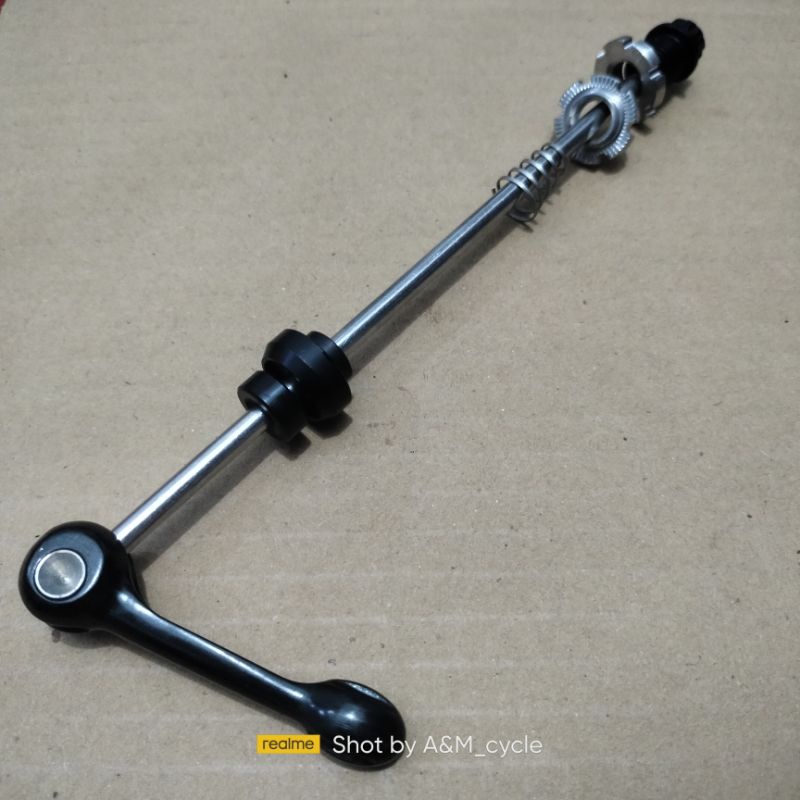 Quick release sepeda Polygon siskiu D6/D7/D8  qr skewer tusuk sate