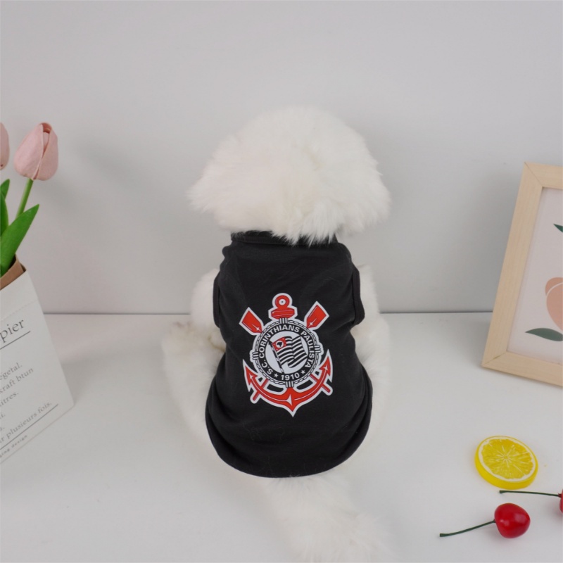 Baju Hewan Peliharaan Motif Jangkar Rompi Anjing Baju Kucing