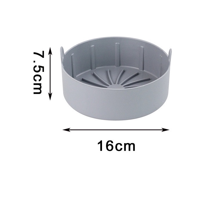 【COD】Air Fryer Silicone Pot Air Fried Pot Silicon Silicon Solid Basketable Baked Baking Silicone Billing