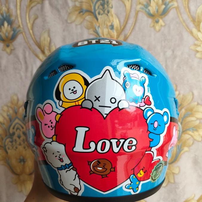helm bts anak anak usia 3 tahun sampai 8 tahun