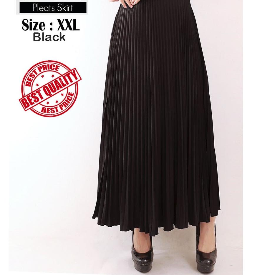 ❆ Rok Plisket - Rok Plisket Payung Size XXL (Jumbo) ➪