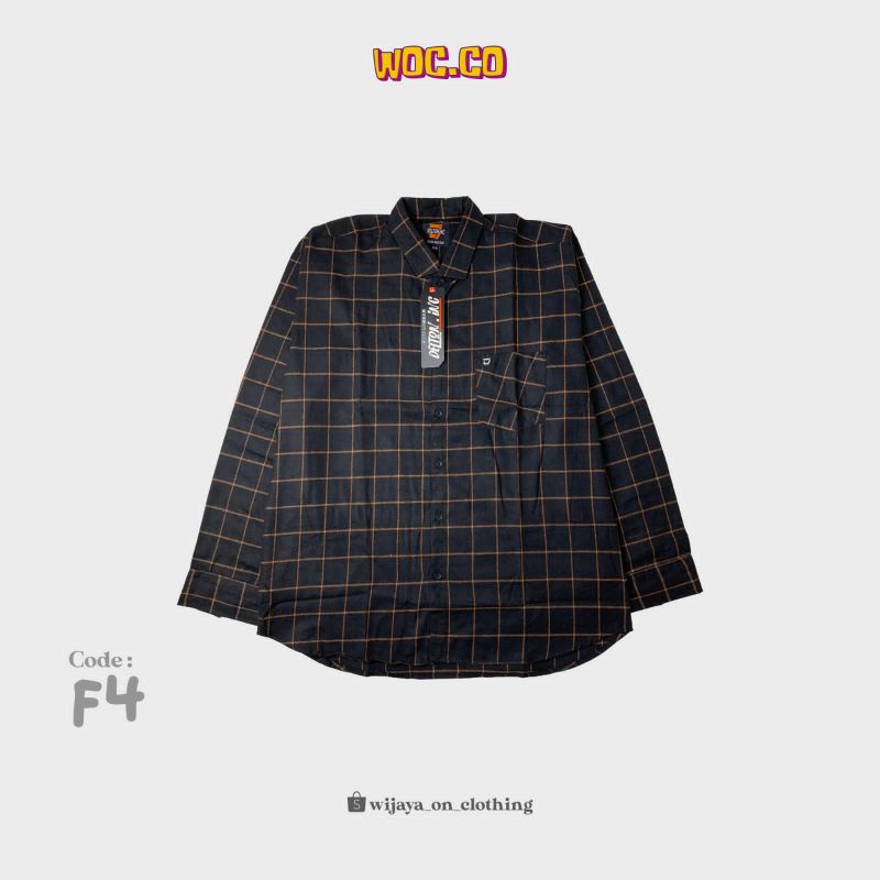 Kemeja Flanel Jumbo | Kemeja Big Size Flanel Import XXL XXXL 2XL 3XL