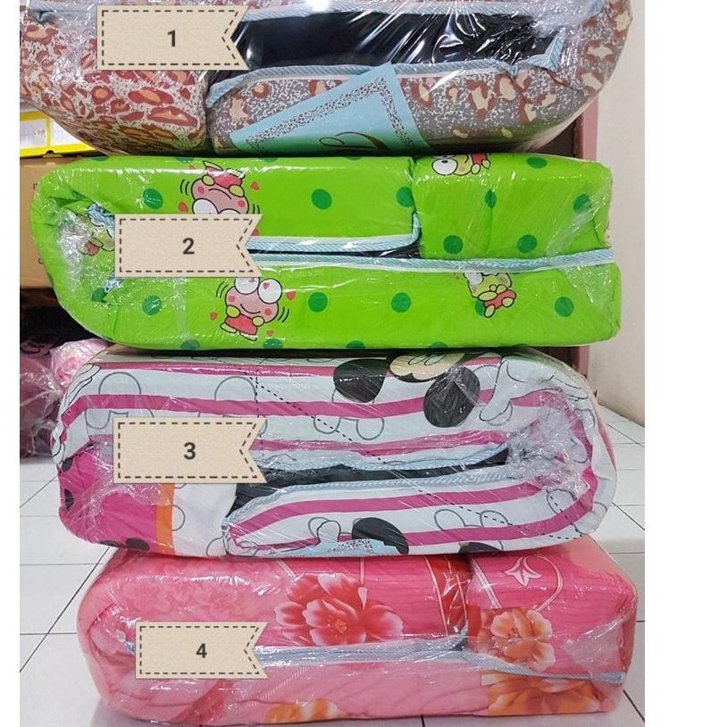 ✰ KASUR BUSA / KASUR LIPAT / KASUR MURAH. 160x75x10 (MOTIF CAMPUR) ☑
