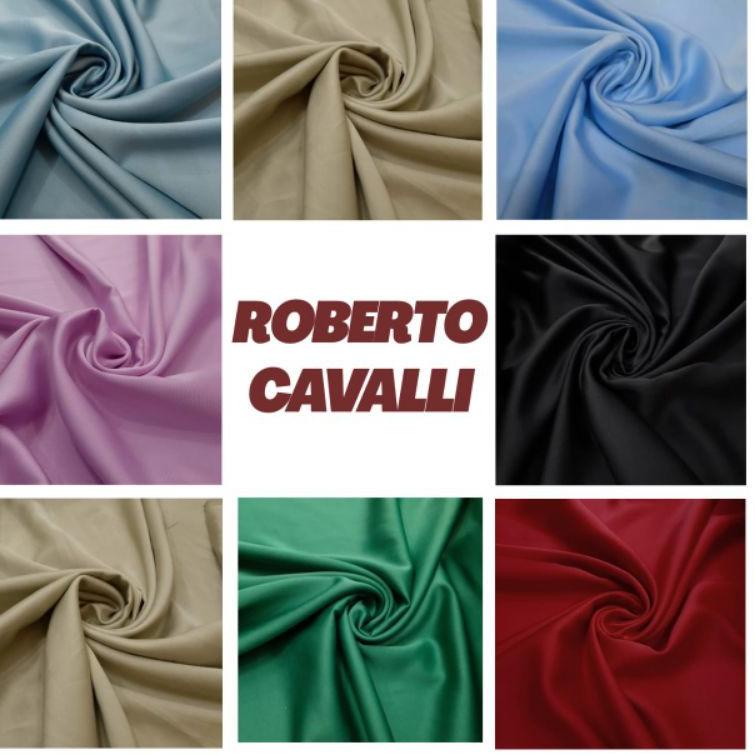 ↾ KAIN ROBERTO CAVALI / KAIN ROBERTO / SATIN PREMIUM / FURING KEBAYA BROKAT BRIDESMAID MAXMARA ROBER