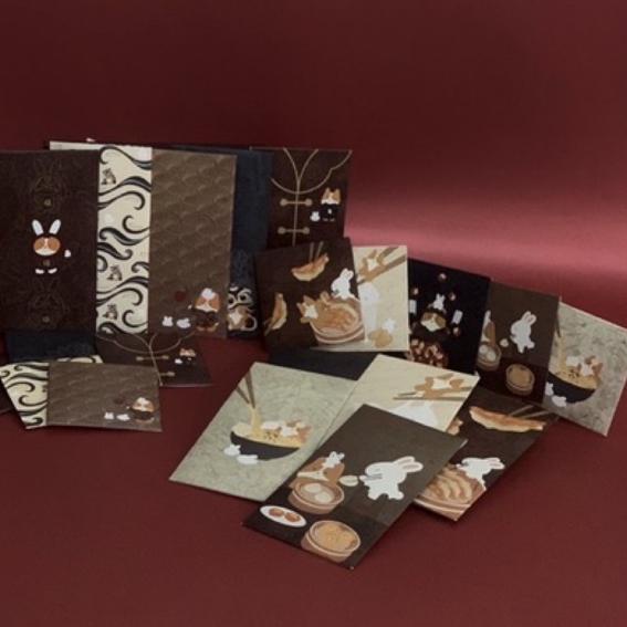 

ANA590 2023 hongbao collections year of rabbit (angpao corgi chinese new year imlek) ||